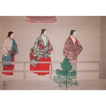 Tsukioka Kogyo: Sumiyoshi-mode; The Pilgrimage to Sumiyoshi - Ronin Gallery
