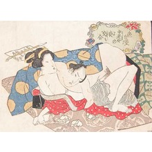 Utagawa Kunisada: Love with an Older Woman - Ronin Gallery