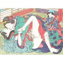 Utagawa Kunisada: Lovely Feet - Ronin Gallery