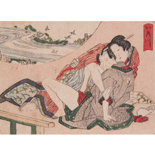 渓斉英泉: Love on the Kamo River - Ronin Gallery