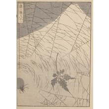 Katsushika Hokusai: Fuji Through a Web - Ronin Gallery