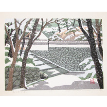 Ido: Snow at Kozanji - Ronin Gallery