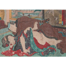 Utagawa Hiroshige: Chiryu, One Night Stand - Ronin Gallery