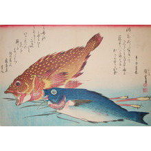 歌川広重: Kasago and Himedai - Ronin Gallery