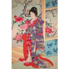 Toyohara Chikanobu: Winter Flowers - Ronin Gallery