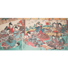 Utagawa Kunisada: January - Ronin Gallery