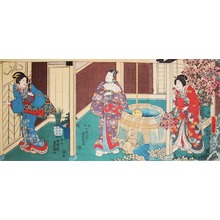 Utagawa Kunisada: Spring - Ronin Gallery