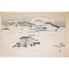 Yoshida Hiroshi: Winter in Taguchi - Ronin Gallery
