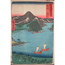 Suzuki Hiroshige (Hiroshige)による浮世絵「Echizen. Kebi no Matsubara at Tsuruga」