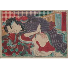 Utagawa Kunisada: Plaids - Ronin Gallery