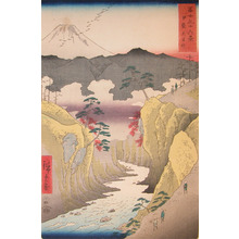 Utagawa Hiroshige: Inume Toge, Kai - Ronin Gallery