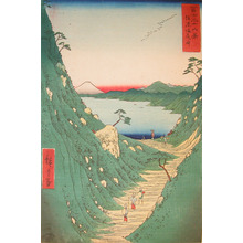 Utagawa Hiroshige: Shiojiri-toge, Shinano - Ronin Gallery