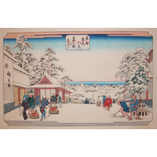 Utagawa Hiroshige: Kasumigaseki - Ronin Gallery