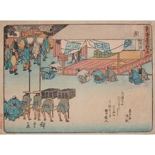 Suzuki Hiroshige (Hiroshige)による浮世絵「Seki」