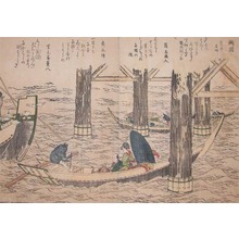 Katsushika Hokusai: Ryogoku Bridge - Ronin Gallery