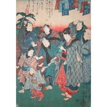 Utagawa Kuniyoshi: Kabuki Actors - Ronin Gallery