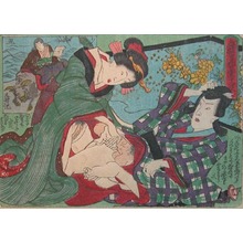 Utagawa Kunisada: Cleaning up - Ronin Gallery