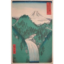 Utagawa Hiroshige: Mountains in Izu - Ronin Gallery