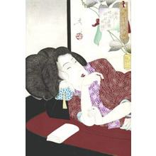 Tsukioka Yoshitoshi: The Sleepy Type - Ronin Gallery