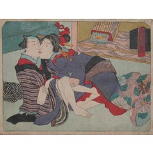 Utagawa Kunisada: French Kiss - Ronin Gallery