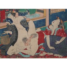 Utagawa Kunisada: Sake Time - Ronin Gallery