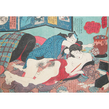 Utagawa Kunisada: Love, Tea and a Smoke - Ronin Gallery