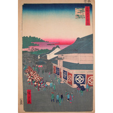 Utagawa Hiroshige: Shitaya Hirokoji - Ronin Gallery