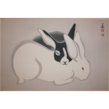 Tekiho: Two Rabbits - Ronin Gallery