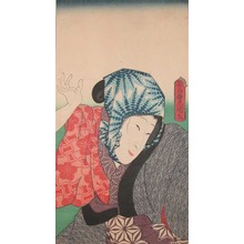 歌川国貞: Scene from Kabuki - Ronin Gallery