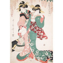 Kitagawa Utamaro: Girls with Samisen - Ronin Gallery