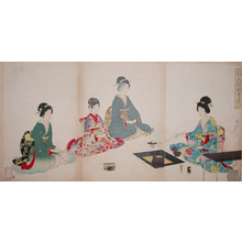 Toyohara Chikanobu: Tea Ceremony - Ronin Gallery