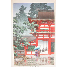 川瀬巴水: Kasuga Shrine in Nara - Ronin Gallery
