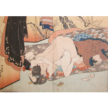 Japanischer Druck "Passion" von Utagawa Kunisada, 歌川国貞 (Kunisada)