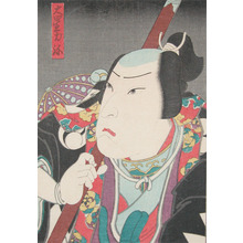 歌川広貞: Oboshi Rikiya - Ronin Gallery