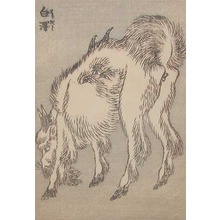 Katsushika Hokusai: White Baku: Eater of Bad Dreams - Ronin Gallery