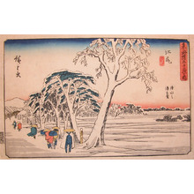 Utagawa Hiroshige: Ejiri - Ronin Gallery