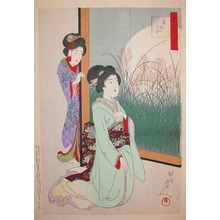 Toyohara Chikanobu: Moon on the Screen - Ronin Gallery