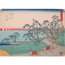 Japanese Print "Oiso" by Suzuki Hiroshige (Hiroshige)