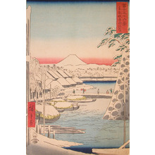 Utagawa Hiroshige: Sukiyagashi, Edo - Ronin Gallery