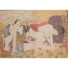 Kitagawa Utamaro: With Two Women - Ronin Gallery