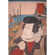 Utagawa Kunisada: Kuwana: Tokuzo - Ronin Gallery