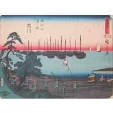 Utagawa Hiroshige: Shinagawa - Ronin Gallery
