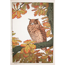 吉田遠志: Eagle Owl - Ronin Gallery