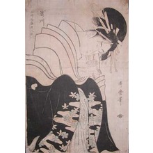 喜多川歌麿: The Courtesan Takigawa - Ronin Gallery