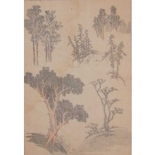 Katsushika Hokusai: Trees - Ronin Gallery