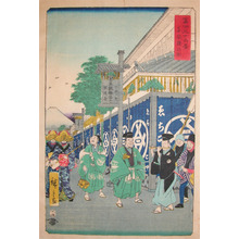 Utagawa Hiroshige: Surugacho, Edo - Ronin Gallery