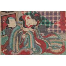 Utagawa Kunisada II: Heron Maiden - Ronin Gallery