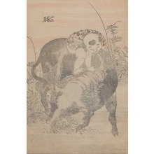 Katsushika Hokusai: Boy on an Ox - Ronin Gallery