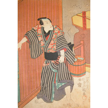 Utagawa Toyokuni (Toyokuni III)による浮世絵「Hiranoya Denbei」