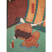 Utagawa Kunisada: The Maid Ohatsu - Ronin Gallery